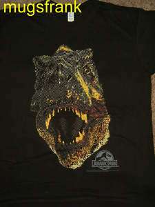 Jurassic Park Movie Dinosaur T Rex Closeup T Shirt  