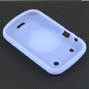  BLACKBERRY 9900 SILICONE SKIN SOLID BLUE Cell Phones 