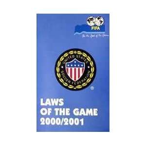 FIFA Laws of the Game 2001 02 Soccer Book  Sports 