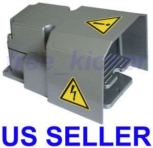 NEW Heavy Duty Industrial Foot Switch Pedal with Guard  