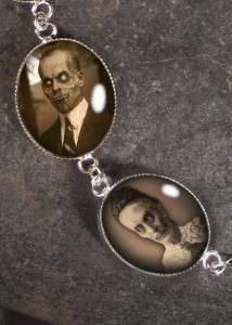 Haunted Mansion Ghosts & Zombies Charm Bracelet BR 07  