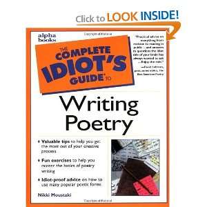  Complete Idiots Guide to Writing Poetry [Paperback 