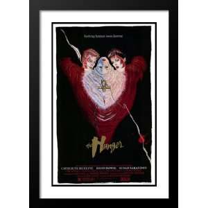  The Hunger 20x26 Framed and Double Matted Movie Poster 