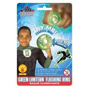   By Rubies Costumes The Green Lantern Ring / Green   Size One   Size