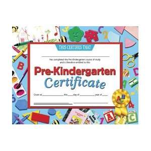  Hayes School Publishing VA699 Pre Kindergarten Certificate 