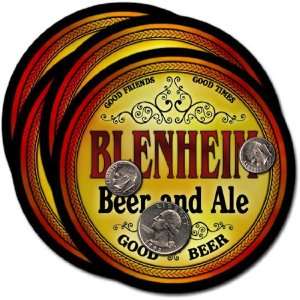  Blenheim, SC Beer & Ale Coasters   4pk 