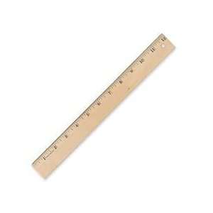  FSK87127095   Wood Ruler,Single edge,English/Metric 