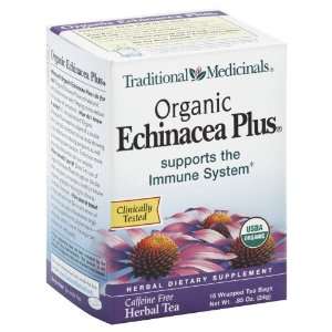  Traditional Medicinals Herbal Tea, Organic Echinacea Plus 