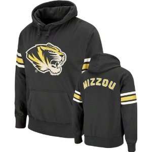  Missouri Tigers Black Blindside Hooded Sweatshirt Sports 
