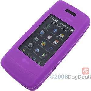    Purple Skin Cover for LG Voyager VX10000 Cell Phones & Accessories