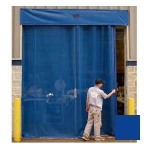  Bug Blocking Manual Side Seal Door, 10W X 10H, Blue 