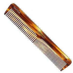    Kent Hand Made 175mm Dressing Table Comb   Coarse/Fine   5T Beauty