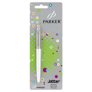  Parker Jotter White Ballpoint Pen