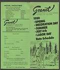 hotel brochure for the granit kerhonkson new york holiday rate
