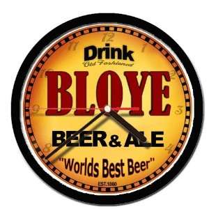  BLOYE beer and ale cerveza wall clock 