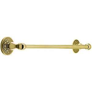   Accessories. Brass Towel Bar with Lancaster Rosettes