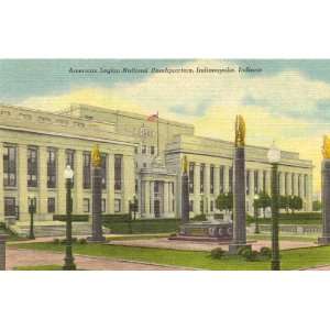   Postcard American Legion National Headquarters   Indianapolis Indiana