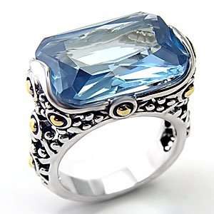  Precious Rings   Gorgeous Designer London Blue Genuine Semi Precious 