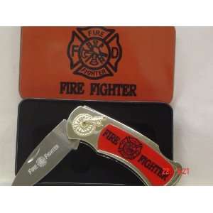  Fire Fighter Pocket Knife Collectable 