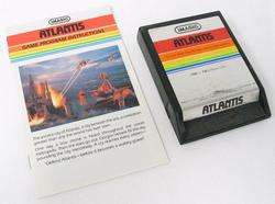 Atari 2600 Imagic Atlantis Cartridge w/Instructions  