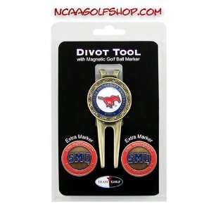  SMU Mustangs Divot Tool & Ball Marker Set TG3