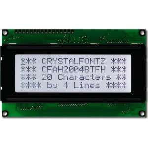 Crystalfontz CFAH2004B TFH ET 20x4 character LCD display 