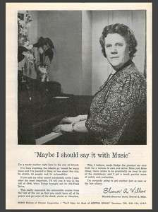 1945 Dodge Car Testimonial Ad   Detroit Music Teacher  