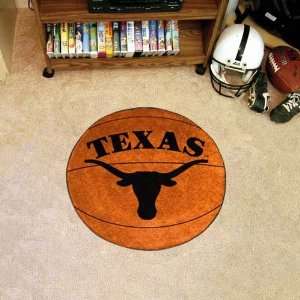  Fanmats Texas Longhorns Basketball Shaped Mat Sports 