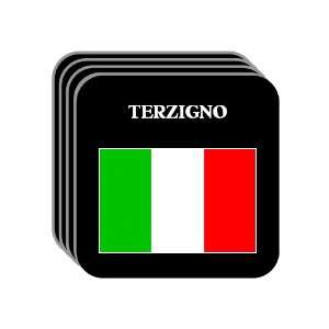  Italy   TERZIGNO Set of 4 Mini Mousepad Coasters 