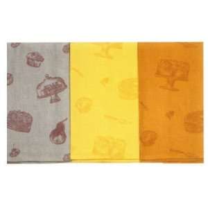  Bodrum Linens Sweet Shop Organic Kitchen Towels, Pack Of 3 