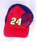 CHASE #24 DUPONT FLEX FITTED BIG NUMBER # HAT CAP JEFF GORDON NWT