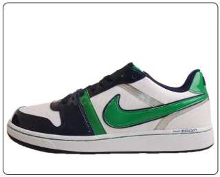 Nike Zoom Double Double SL White Green Navy Silver Mens Casual Shoes 