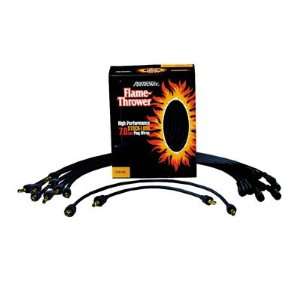   Flame Thrower Black Universal 90 Degree Spark Plug Wire for 8 Cylinder
