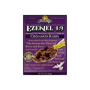 Food For Life Ezekiel 49 Sprouted Grain Cereal Cinnamon Raisin    16 