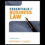 Essentials of Business Law 7TH Edition, Anthony Luizzo (9780073377056 