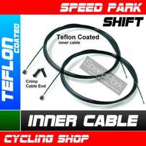 2Teflon Coated Bike Shift Cable Inner Wire double ended  