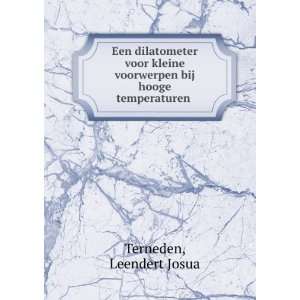   Hooge Temperaturen . (Dutch Edition) Leendert Josua Terneden Books
