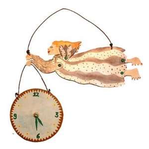    Evening Angel Clock by By Judie Bomberger