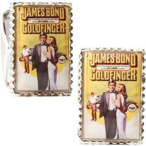  James Bond Goldfinger Cufflinks CLI RR 333 YL Jewelry