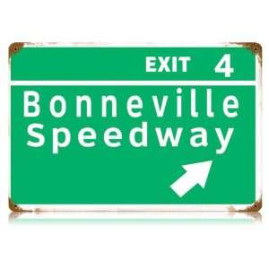  Bonneville Speedway Vintaged Metal Sign