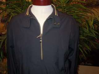   18 Golf Back Spin Half Zip Leisure Tech Pullover Size M NWT  