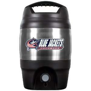  Sports NHL BLUE JACKETS 1 Gallon Tailgate Keg/Stainless 