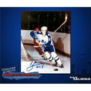  Borje Salming Toronto Maple Leafs Autographed/Hand Signed 