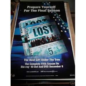  Lost Season 5 2009 Movie Poster 27 X 40 Brand New 