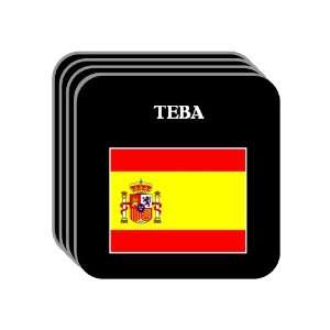  Spain [Espana]   TEBA Set of 4 Mini Mousepad Coasters 