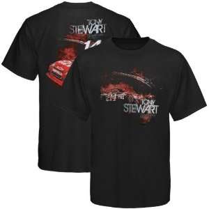  Chase Authentics #14 Tony Stewart Black Chassis T shirt 