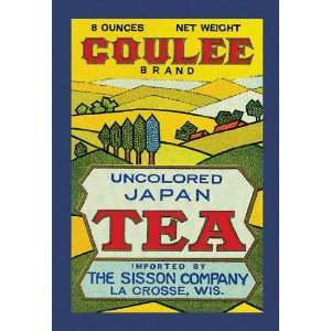  Coulee Brand Tea 12x18 Giclee on canvas