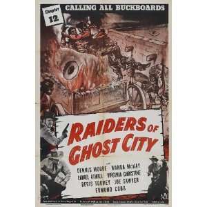  Raiders of Ghost City Movie Poster (11 x 17 Inches   28cm 