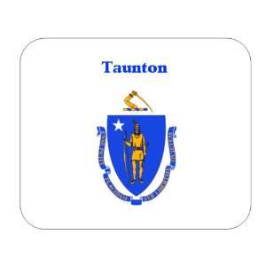  US State Flag   Taunton, Massachusetts (MA) Mouse Pad 