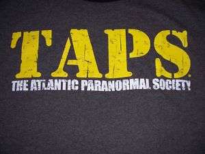 Official TAPS Ghost Hunters Basic Ringer T Shirt Mens  